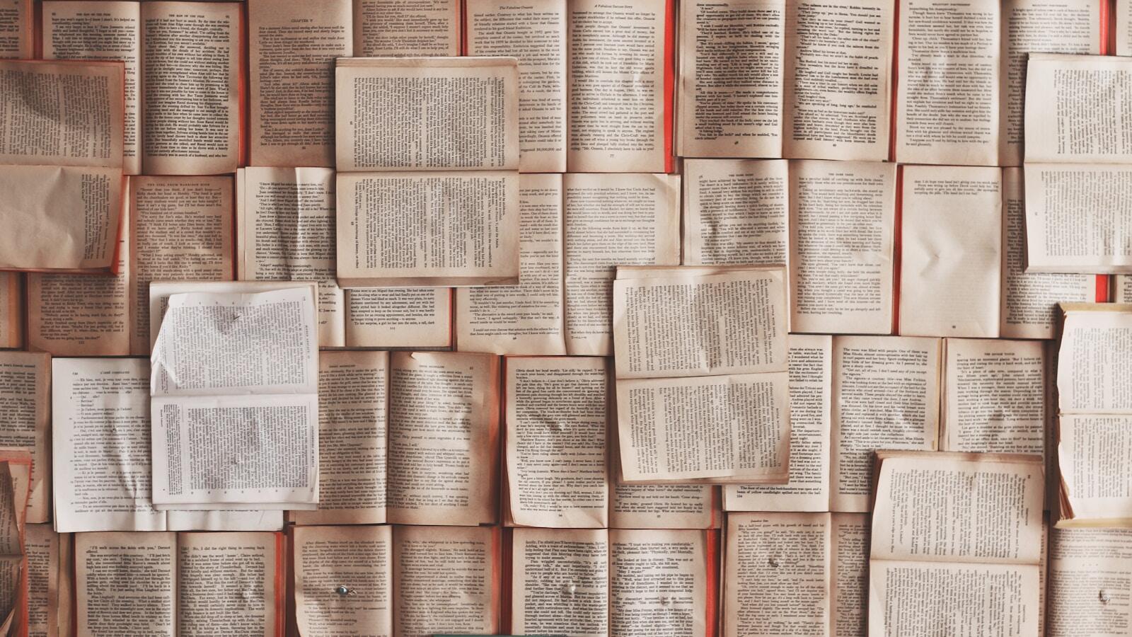 Professional translation services - open books with warm golden lighting